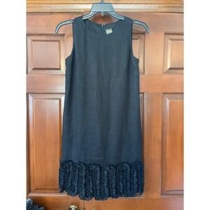 Taylor linen cocktail dress size 4